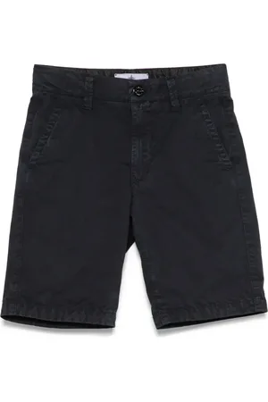 Stone Island Pantalones cortos de tejido gabardina