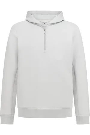 Boggi Milano Sudadera con capucha y media cremallera