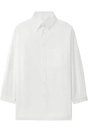 YOHJI YAMAMOTO Camisa con pliegues