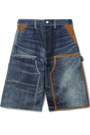 Andersson Bell Pantalones vaqueros cortos con cremallera