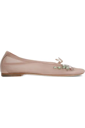 Simone Rocha Bailarinas con apliques de strass
