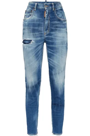 Dsquared2 Vaqueros con parche del logo