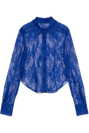 Atu Body Couture Camisa con encaje floral de x Rue Ra