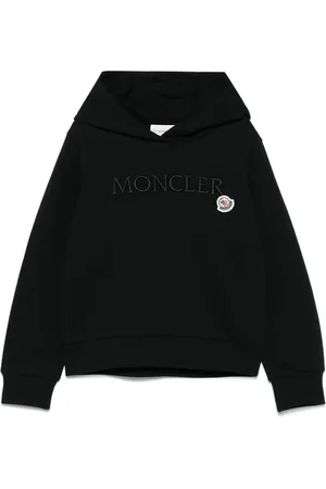Moncler Sudadera con capucha y logo bordado