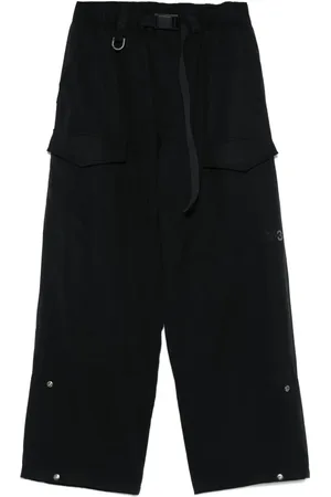 Y-3 Pantalones cargo de sarga