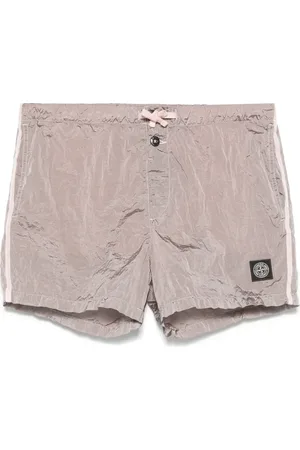 Stone Island Bañador con parche Compass