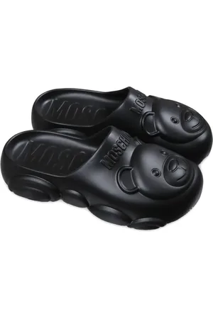 Moschino Slippers Leo con motivo Teddy