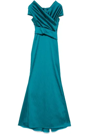 TALBOT RUNHOF Vestido de fiesta a rayas