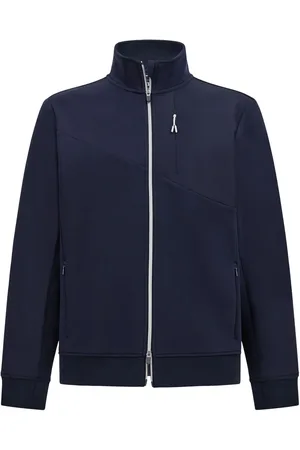 Boggi Milano Zip-up scuba sweatshirt