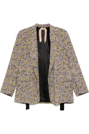 Nº21 Blazer con motivo floral