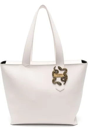 Roberto Cavalli Bolso shopper con placa del logo