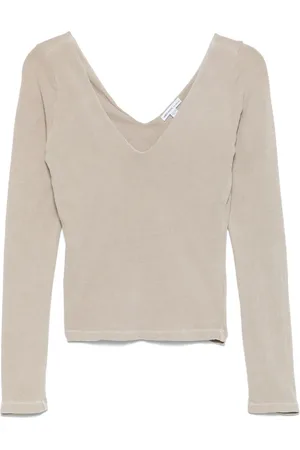James Perse Camiseta con cuello en V