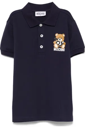 Moschino Polo con motivo Teddy Bear