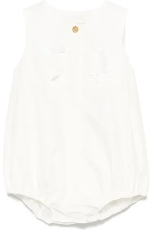 Elisabetta Franchi Body con apliques florales