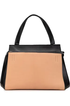Céline Bolso de mano Edge mediano de piel bicolor 2000-2024