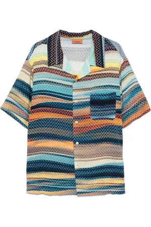 Missoni Camisa con motivo en zigzag