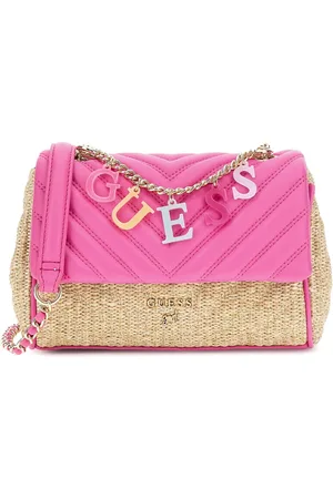 Guess Bandolera Straw Flap