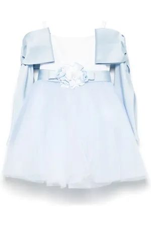 COLORICHIARI Vestido con apliques florales
