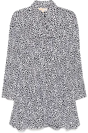 Michael Kors Vestido camisero estampado