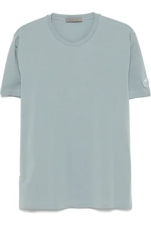 corneliani Camiseta con logo bordado