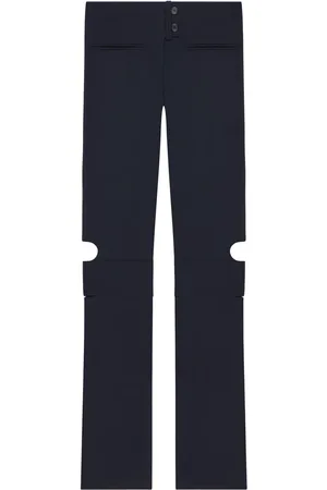 Courrèges Pantalones con doble hebilla