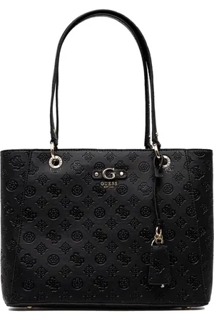 Guess Bolso shopper con placa del logo
