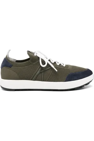 Kiton Zapatillas con logo bordado