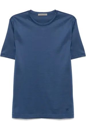corneliani Camiseta con logo bordado