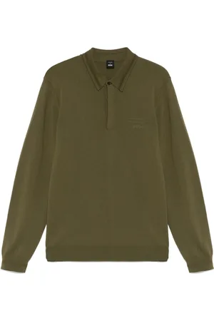HUGO BOSS Polo de lana de x Porsche