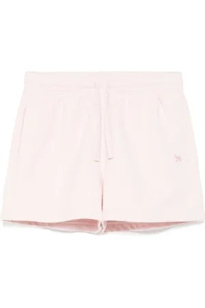 Maison Kitsuné Pantalones cortos de chándal con parche baby fox