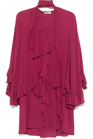 Dorothee Schumacher Vestido corto con ribete de volantes
