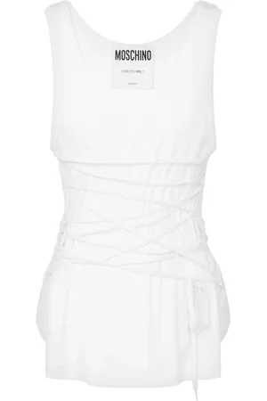 Moschino Top con logo estampado