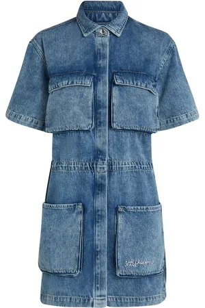 Karl Lagerfeld Vestido camisero vaquero
