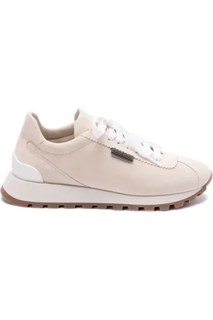 Brunello Cucinelli Zapatillas con tiras autoadherente