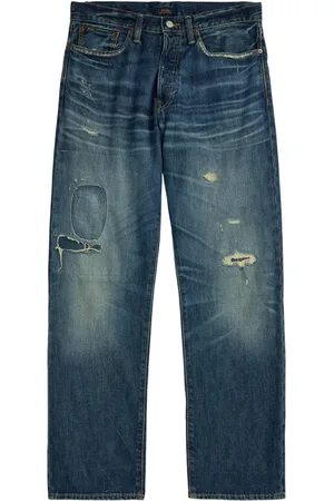 Ralph Lauren Vaqueros rectos con efecto envejecido