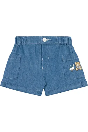 Moschino Bermudas con logo estampado