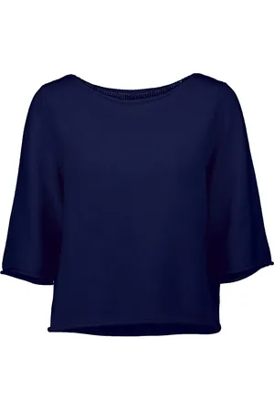 Allude Jersey con cuello abierto
