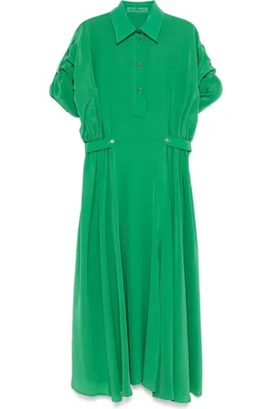 ERMANNO SCERVINO Vestido midi de seda