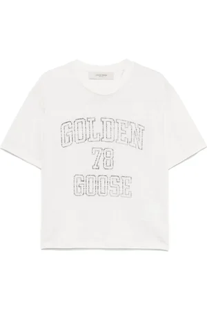 Golden Goose Camiseta con logo estampado
