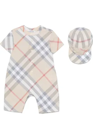 Burberry Conjunto con motivo Vintage Check