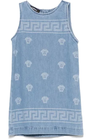 VERSACE Vestido Medusa vaquero