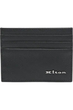 Kiton Tarjetero con logo esmaltado
