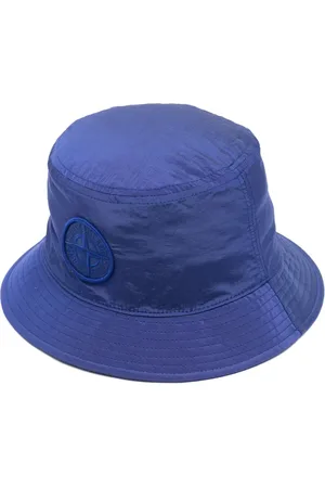 Stone Island Sombrero de pescador con parche Compass