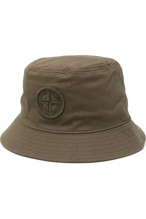 Stone Island Sombrero de pescador con bordado Compass