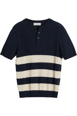 Brunello Cucinelli Camiseta a rayas