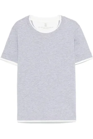 Brunello Cucinelli Camiseta a capas
