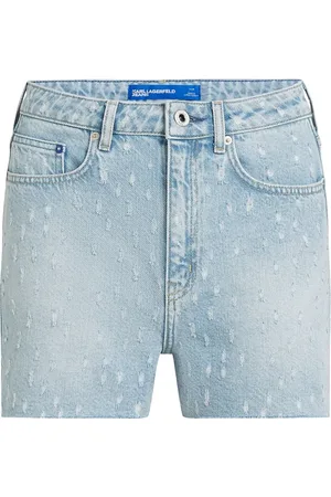 Karl Lagerfeld Pantalones vaqueros cortos de bouclé
