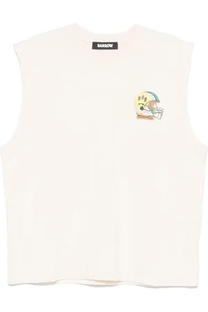 BARROW Camiseta sin mangas con estampado gráfico