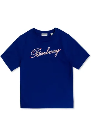 Burberry Camiseta con aplique del logo