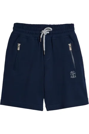 Brunello Cucinelli Bermudas de algodón y piqué